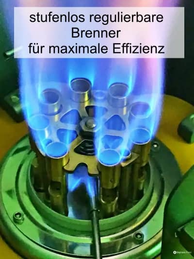 Notfallkocher Spiritusbrenner – mit regulierbarer Flamme